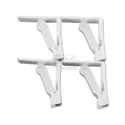 Lot de 4 pinces à nappe